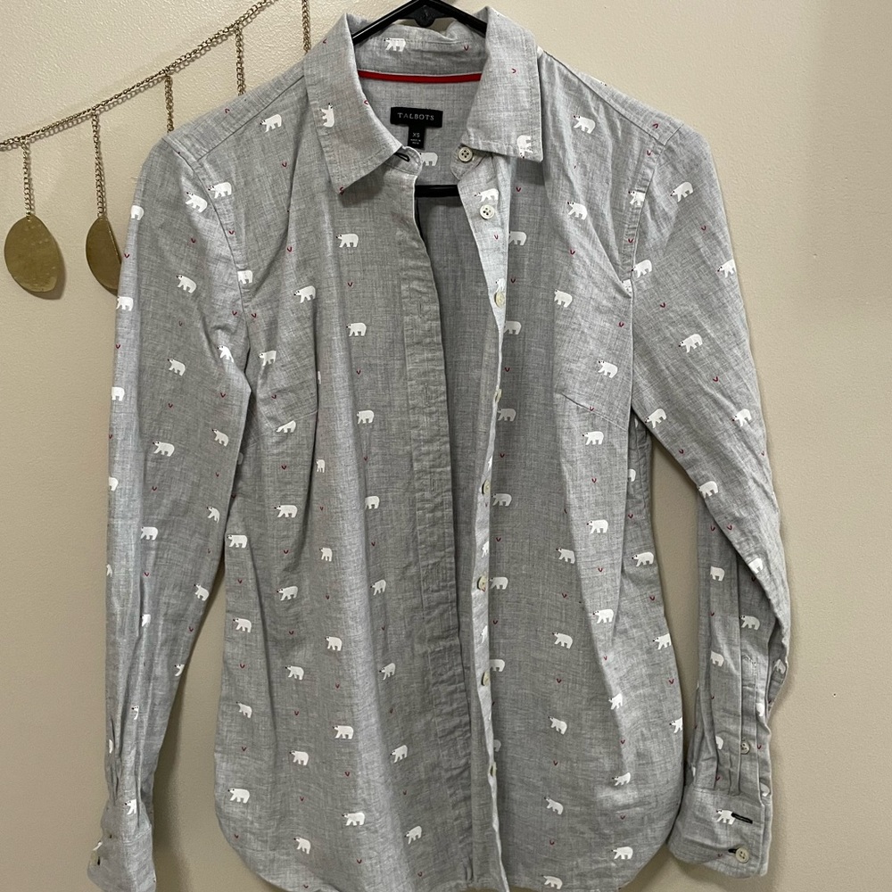 Polar Bear Button Up